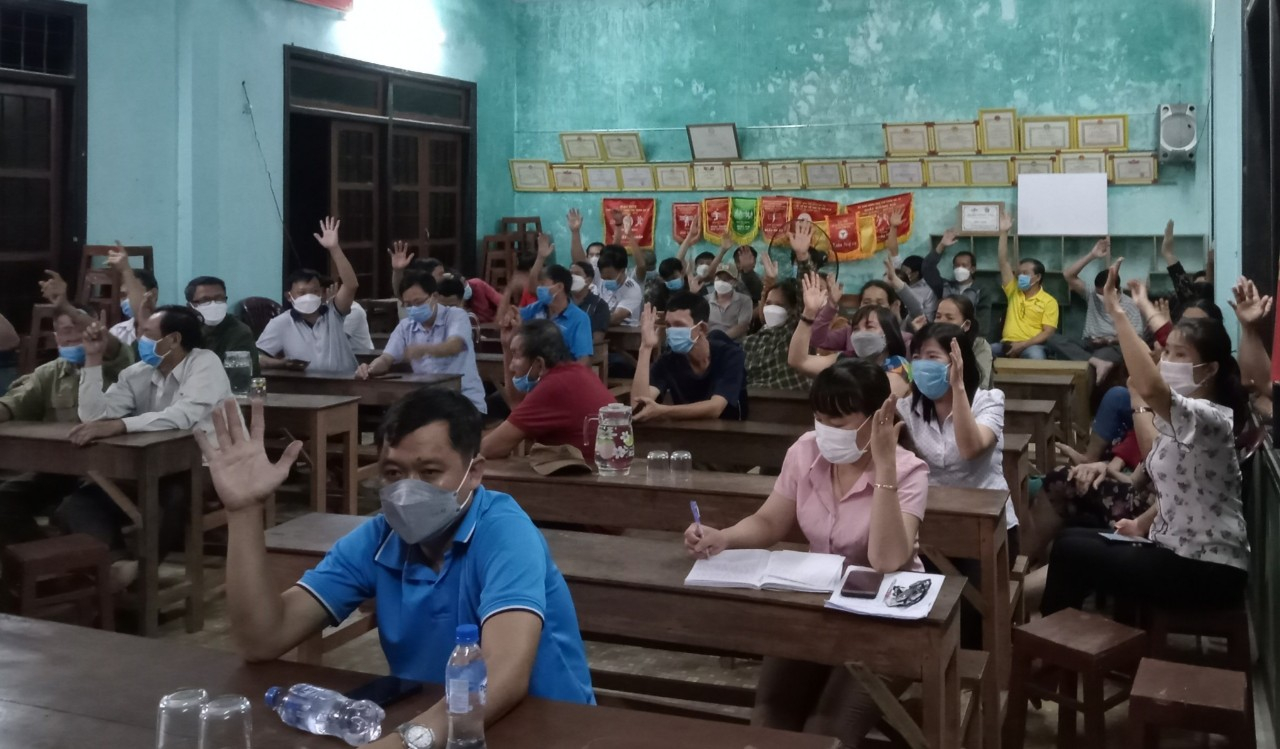 Thị trấn Ba Tơ chuẩn bị công tác bầu cử tổ trưởng tổ dân phố nhiệm kỳ 2022-2025